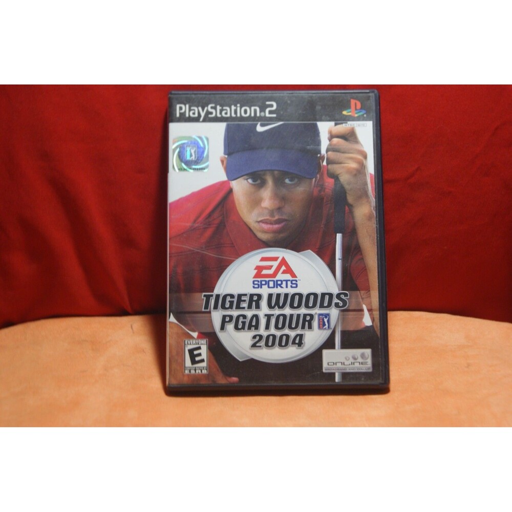 Tiger Woods PGA Tour 2004 For PlayStation 2 PS2 Golf CIB Classic Tiger Golf Sim